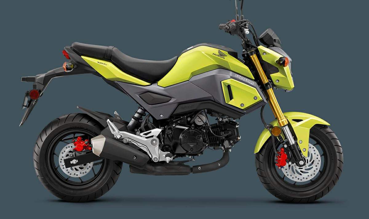 Honda MSX 125 Grom (2017-18) technical specifications